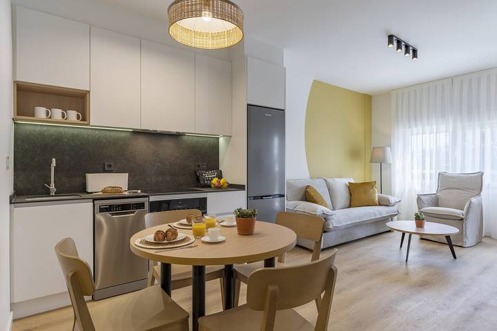 Apartamento de vacaciones para 4 personas, con terraza y jardín, Familias con niños - 1