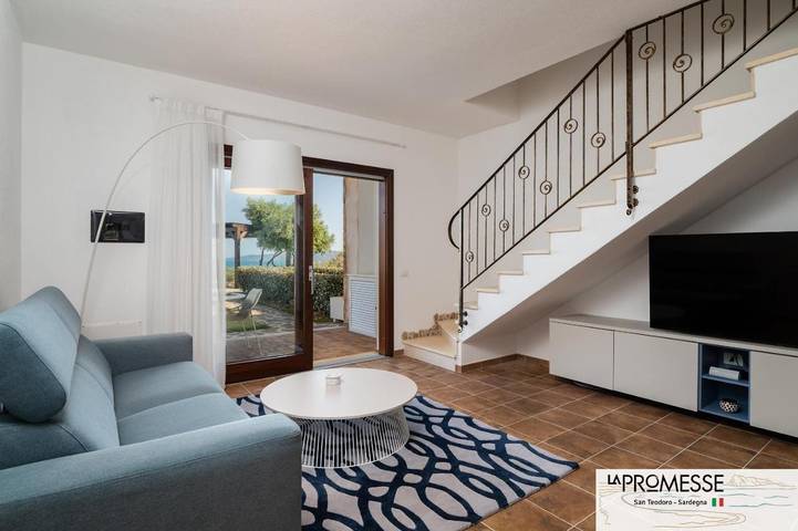 Ferienwohnung für 4 Personen, mit Balkon und Terrasse sowie Garten und Pool in Lu Fraili di Sopra - 4