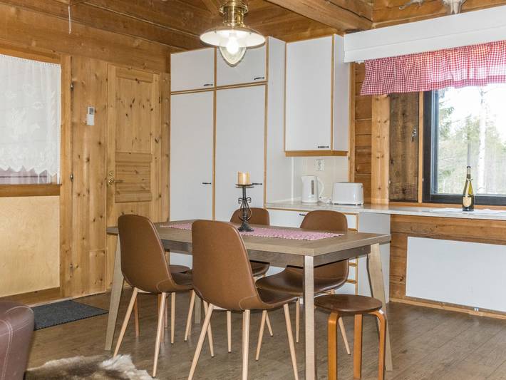 Old logger´s house in Sallatunturi, Lappland