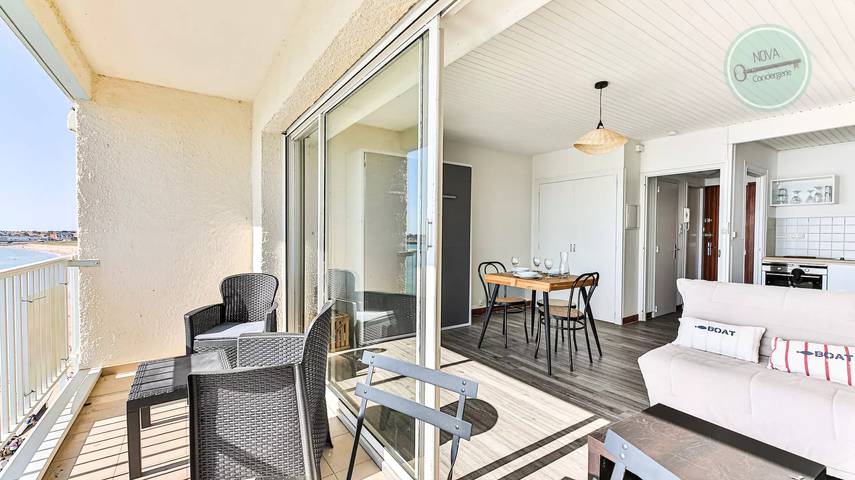 Gîte pour 2 personnes, avec balcon dans La Grande plage (Saint-Gilles-Croix-de-Vie) - 3