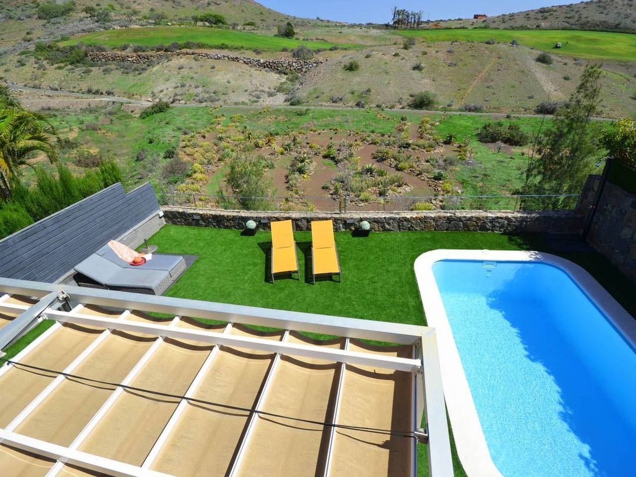 Villa für 4 Personen mit Schwimmbad und balinesi in Salobre, San Bartolomé de Tirajana