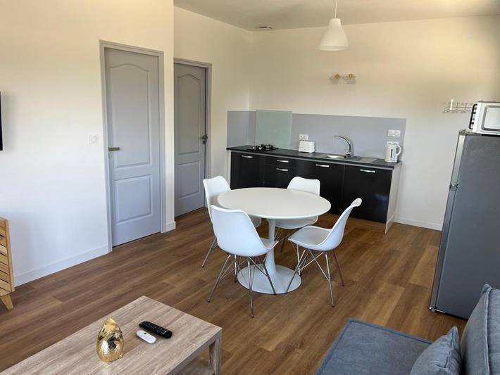 Gîte pour 4 personnes, avec terrasse dans Brézins - 3