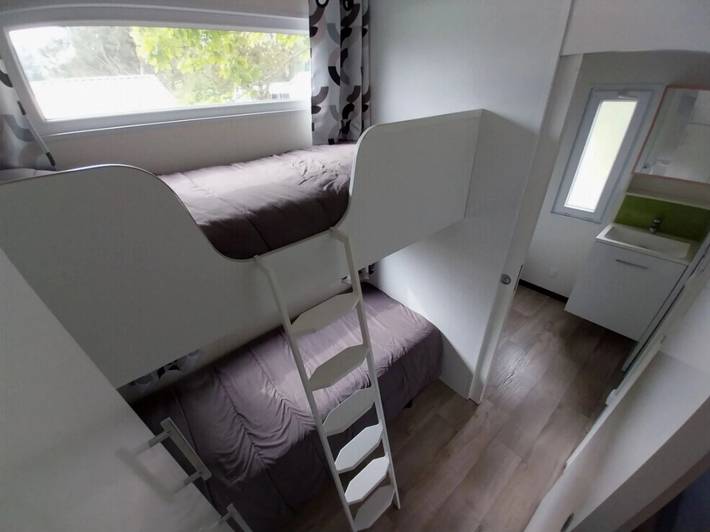 Mobil home pour 6 personnes, avec bassin pour enfant à Saint-Christophe-du-Ligneron - 4