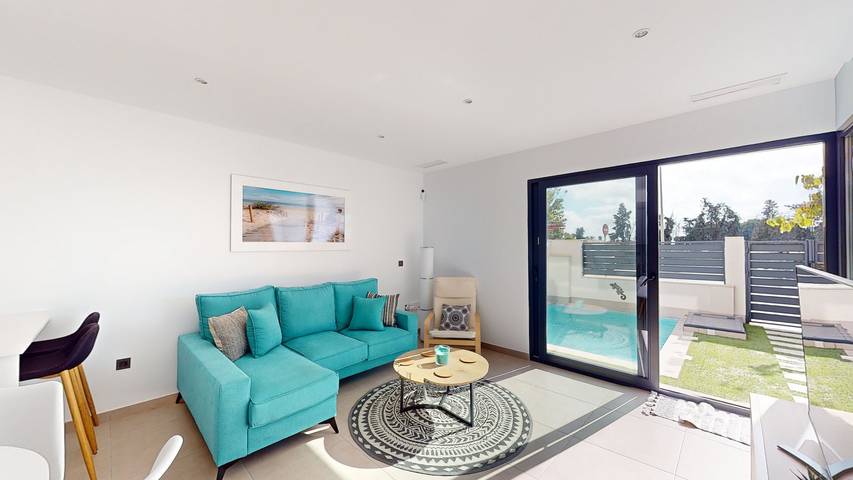 Casa rural para 6 personas, con terraza y jardín en Los Alcázares - 4