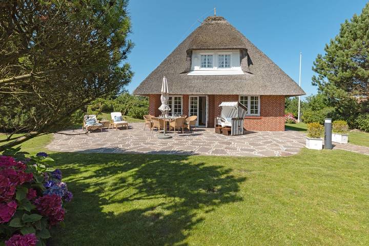 Ferienhaus mit Meerblick für 6 Personen, mit Ausblick und Sauna sowie Garten, mit Haustier in List (Sylt)