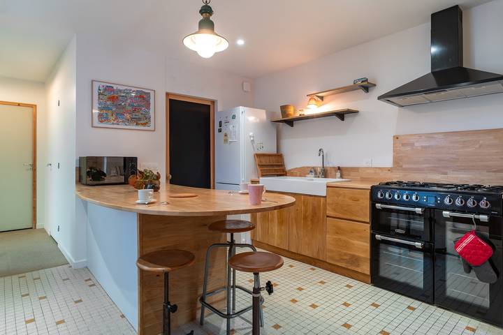 Location de vacances pour 6 personnes, avec terrasse et jardin dans Plage Pentrez - 2