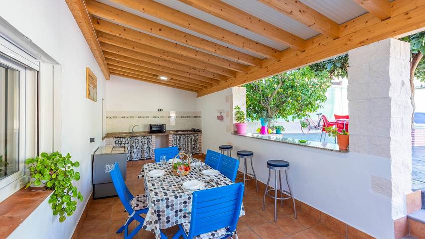 Chalet para 8 personas, con balcón/terraza y piscina en Parque natural de Los Alcornocales - 4