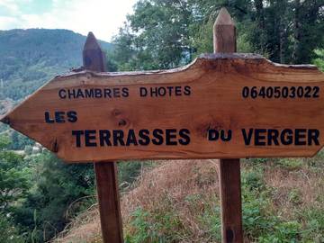 Chambre d’hôte pour 2 personnes, avec terrasse ainsi que jardin et vue à Monistrol-d'Allier