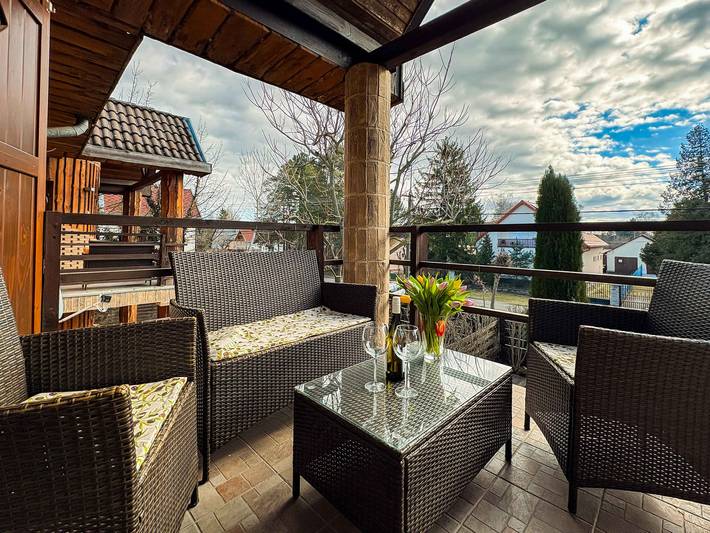 Ferienhaus für 10 Personen, mit Garten und Balkon in Zamardi - 2