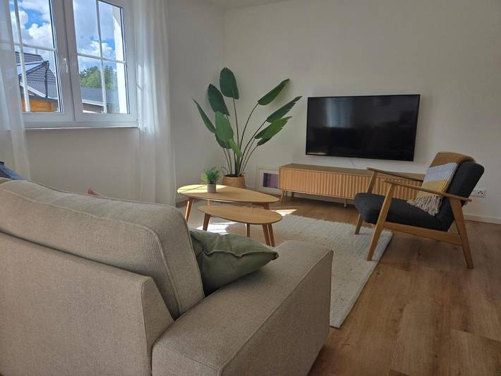 Ferienhaus für 6 Personen, mit Terrasse und Garten sowie Sauna und Seeblick in Flecken Zechlin - 2
