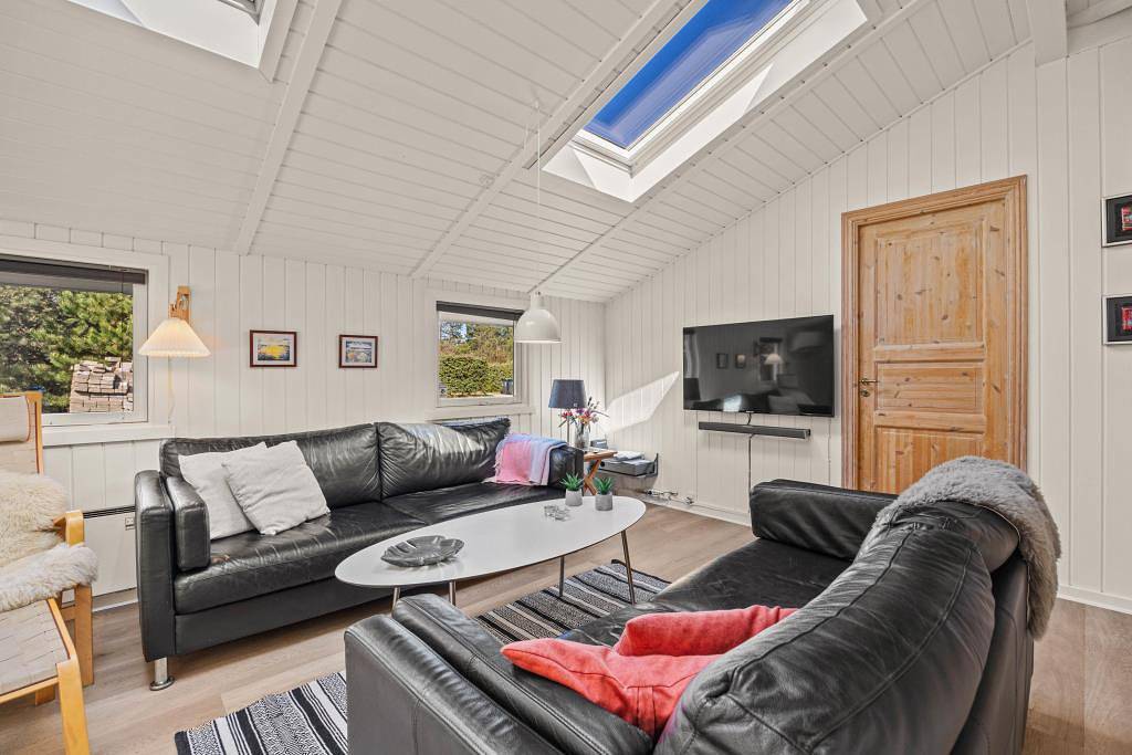 Klassisches Ferienhaus für 6 Personen + 2 Hunde mit Sauna & Außenwhirlpool  in Nørre Nebel, Varde