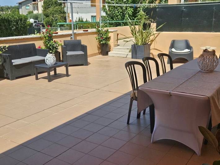 Ferienhaus 'Casa Carmen  Sauro' mit privater Terrasse, WLAN und Klimaanlage in Fano (Gemeinde), Valle del Metauro