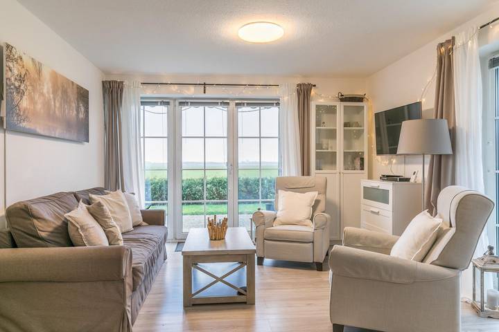Ferienwohnung für 3 Personen, mit Terrasse in Westerdeichstrich