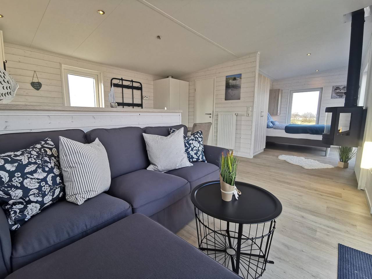 Reederloft Haus für 2 Pers. mit Seeblick und Sauna in Bliesdorf Strand, Schashagen