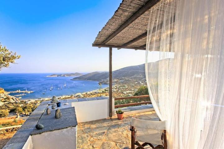 Location de vacances pour 5 personnes, avec vue et jardin dans Platis Gialos Sifnos - 3