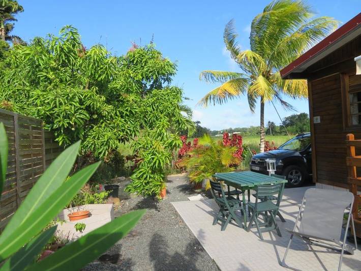 Maison de vacances pour 3 personnes, avec vue et jardin