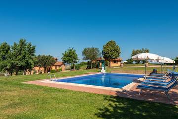 Villa pour 4 personnes, avec jardin et piscine à Grosseto