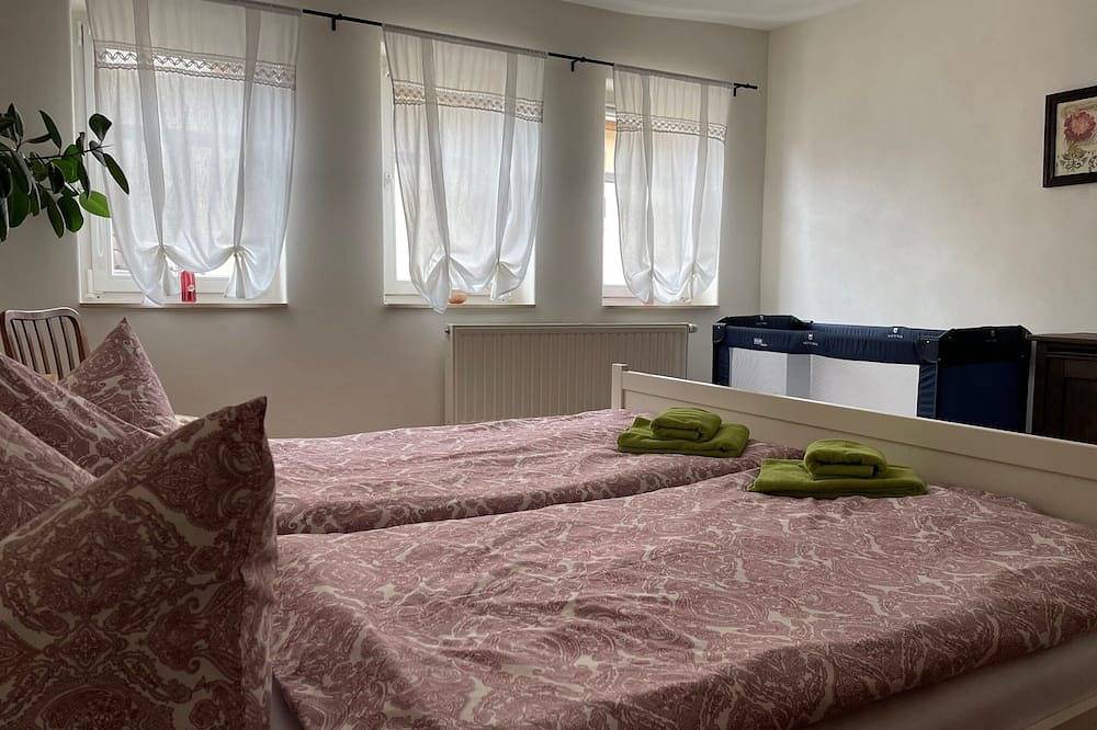 Ganze Wohnung, Gemütliche ruhige Ferienwohnung, zentral gelegen, bis 6 Personen, 106 m² in Bad Frankenhausen, Region Kyffhäuser