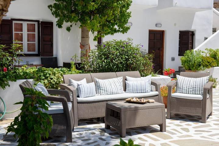 Maison d’hôte pour 3 personnes, avec jardin ainsi que vue et terrasse dans Amorgos - 4