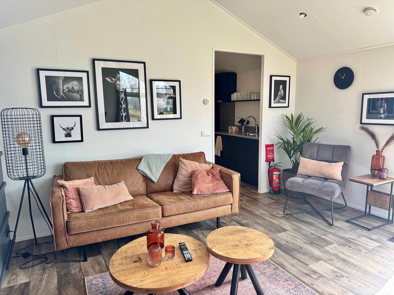 Chalet Sonnensteg für 4 Personen, mit eigenem Steg und Badestelle, hundefreundlich in Kampen, Lake Veluwe