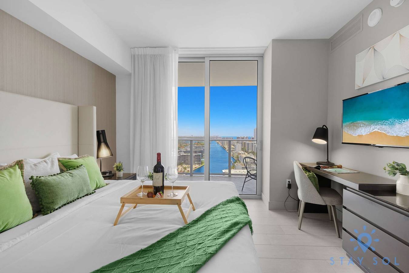 Apartamento entero, Luxury 2Br- Front Ocean   Bay View   Amazing Pools in Hollywood Beach (FL), Hollywood (Florida)