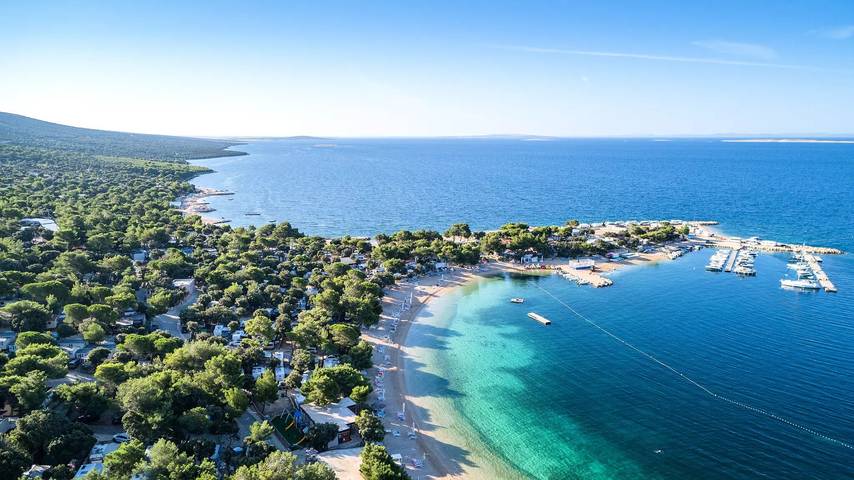 Camping für 4 Personen, mit Terrasse, mit Haustier in Kvarner Bucht - 4
