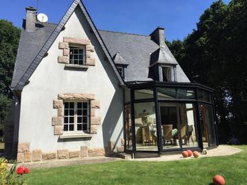 Location de vacances pour 12 personnes, avec jardin à Plourin-lès-Morlaix