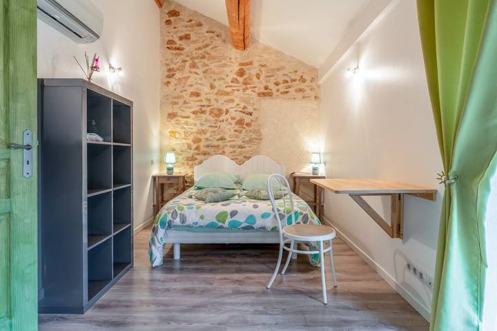 Chambre d’hôte pour 2 personnes, avec Jardin