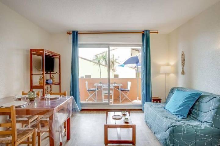 Appartement de vacances pour 3 personnes, avec terrasse et balcon/terrasse