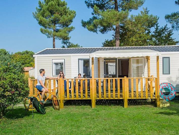 Bungalow für 4 Personen, mit Kinderpool in Gironde - 2