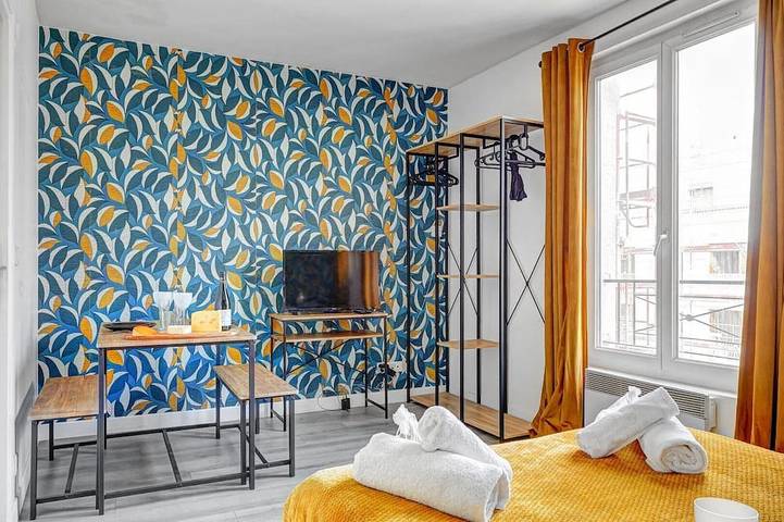 Ganze Wohnung, Tbs 142 - Cosy Studio at the Gates of Paris in Bagnolet, Seine-Saint-Denis