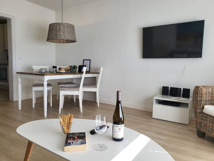 Ganze Ferienwohnung, Ferienhaus Bövergeest 11 Wohnung Dünenblick in St. Peter-Ording, Eiderstedt