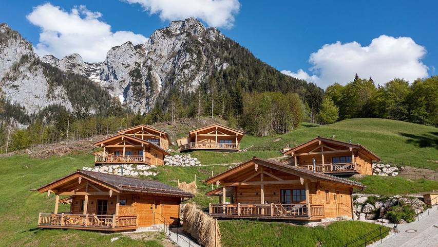 Chalet für 4 Personen, mit Balkon und Whirlpool, kinderfreundlich am Königssee
