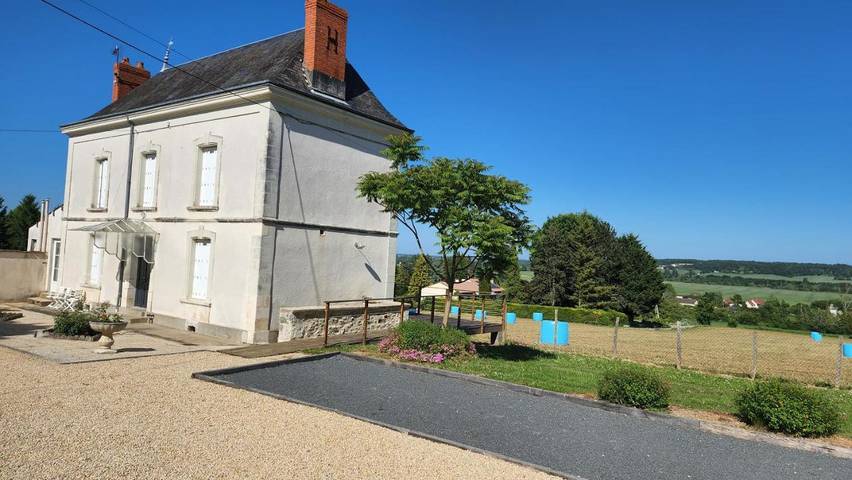 Maison de vacances pour 10 personnes, avec Terrasse ainsi que Jardin et Vue