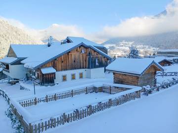 Gîte pour 6 personnes, avec jardin à Saint-Jean-d'Aulps
