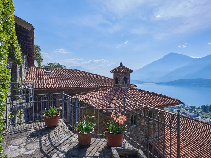Ferienwohnung für 4 Personen, mit Terrasse und Garten sowie Seeblick am Comer See - 4