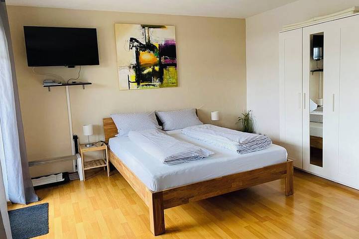 Ferienwohnung für 4 Personen, mit Terrasse und Garten in Vogt