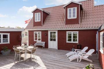 Ferienhaus für 6 Personen, mit Terrasse und Garten in Eskov Strandpark