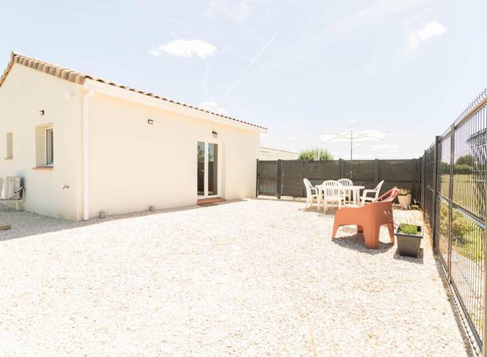 Location de vacances pour 4 personnes, avec jardin dans Lafitte-Vigordane