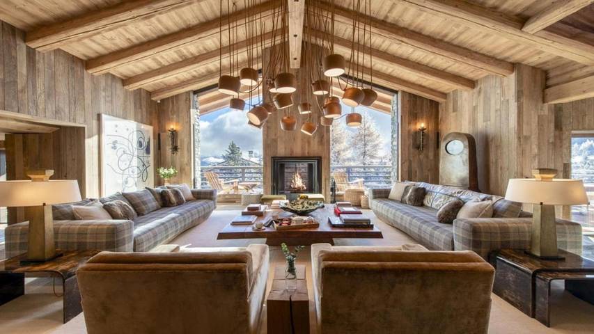 Chalet pour 10 personnes, avec sauna et balcon ainsi que piscine et jacuzzi dans Courchevel 1850 - 4