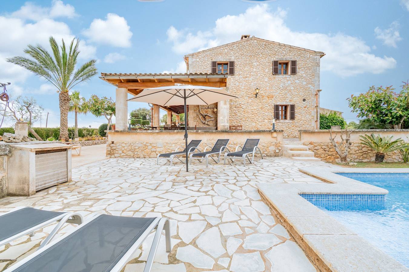 Maison rurale 'Can Segarut' avec piscine privée, terrasse privée et Wi-Fi in Manacor, Majorque de l'Est