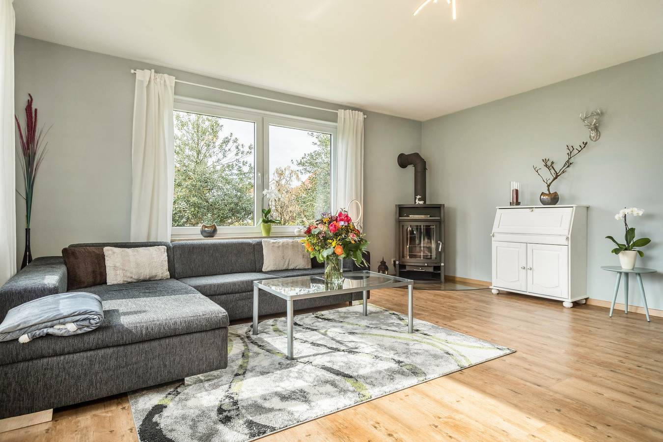 Ganze Wohnung, Ferienwohnung 'Fewo Hotz Am Golfclub Lindau 2a' mit Bergblick, privater Terrasse und Wlan in Lindau, Bayerisch Schwaben