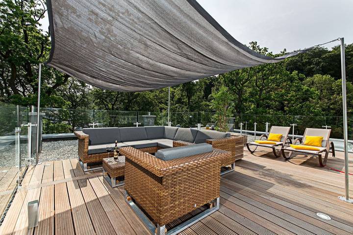 Ferienwohnung für 6 Personen, mit Sauna und Whirlpool sowie Garten und Pool auf Rügen