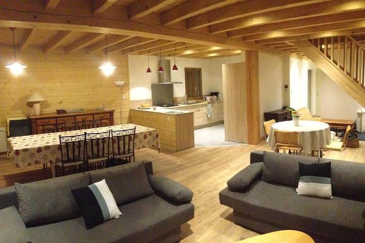 Gîte pour 12 personnes, avec jardin ainsi que vue et terrasse, animaux acceptés à Armenteule - 3