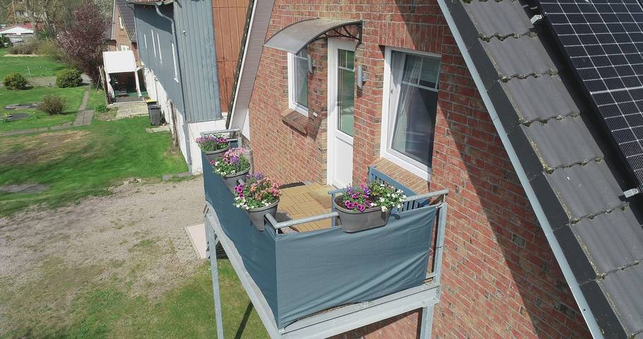 Ferienwohnung für 4 Personen, mit Balkon und Ausblick in Oldenswort - 3