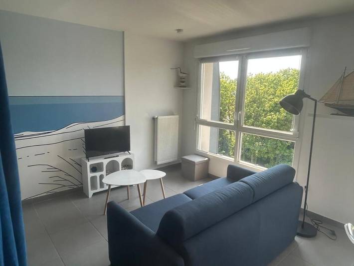 Gîte pour 2 personnes, avec vue dans Plage de Malo-les-Bains