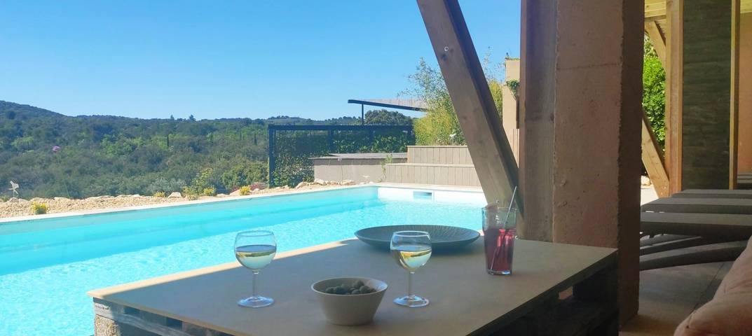 Gîte pour 10 personnes, avec piscine ainsi que terrasse et jardin à Mollans-sur-Ouvèze - 3