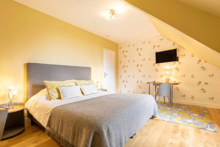Chambre d’hôte pour 5 personnes, avec jardin