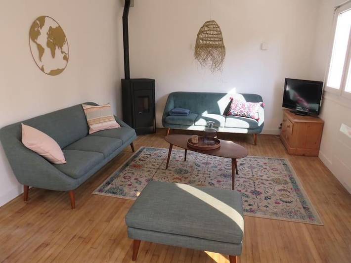 Maison de vacances pour 8 personnes, avec jardin