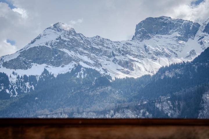 Gîte pour 6 personnes, avec vue ainsi que terrasse et sauna à Brienzwiler - 2